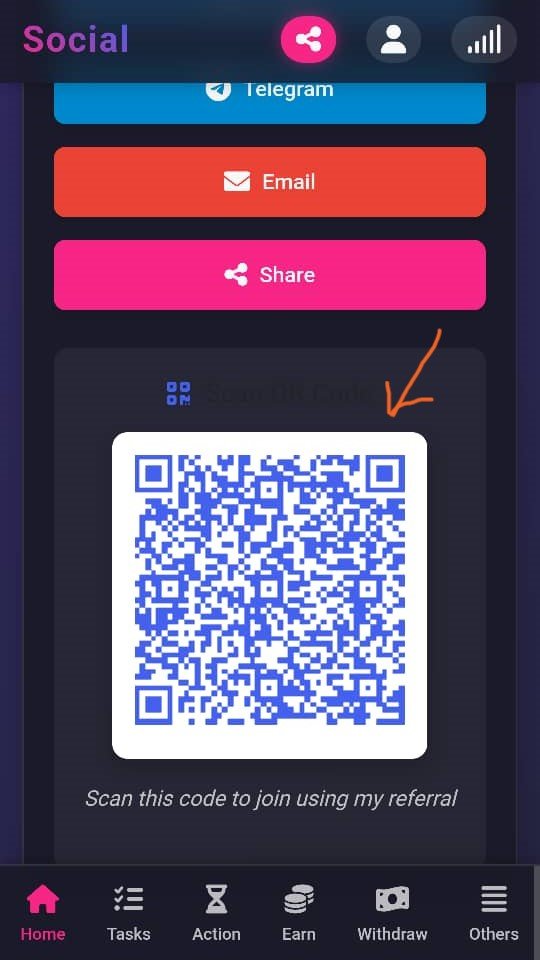 Referral QR Code